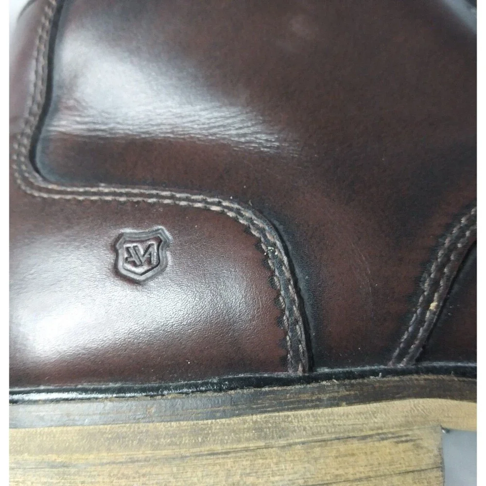 ANDREW MARC Woodside Chukka Boots Men's Size 11 M Brown Leather Retail $218
